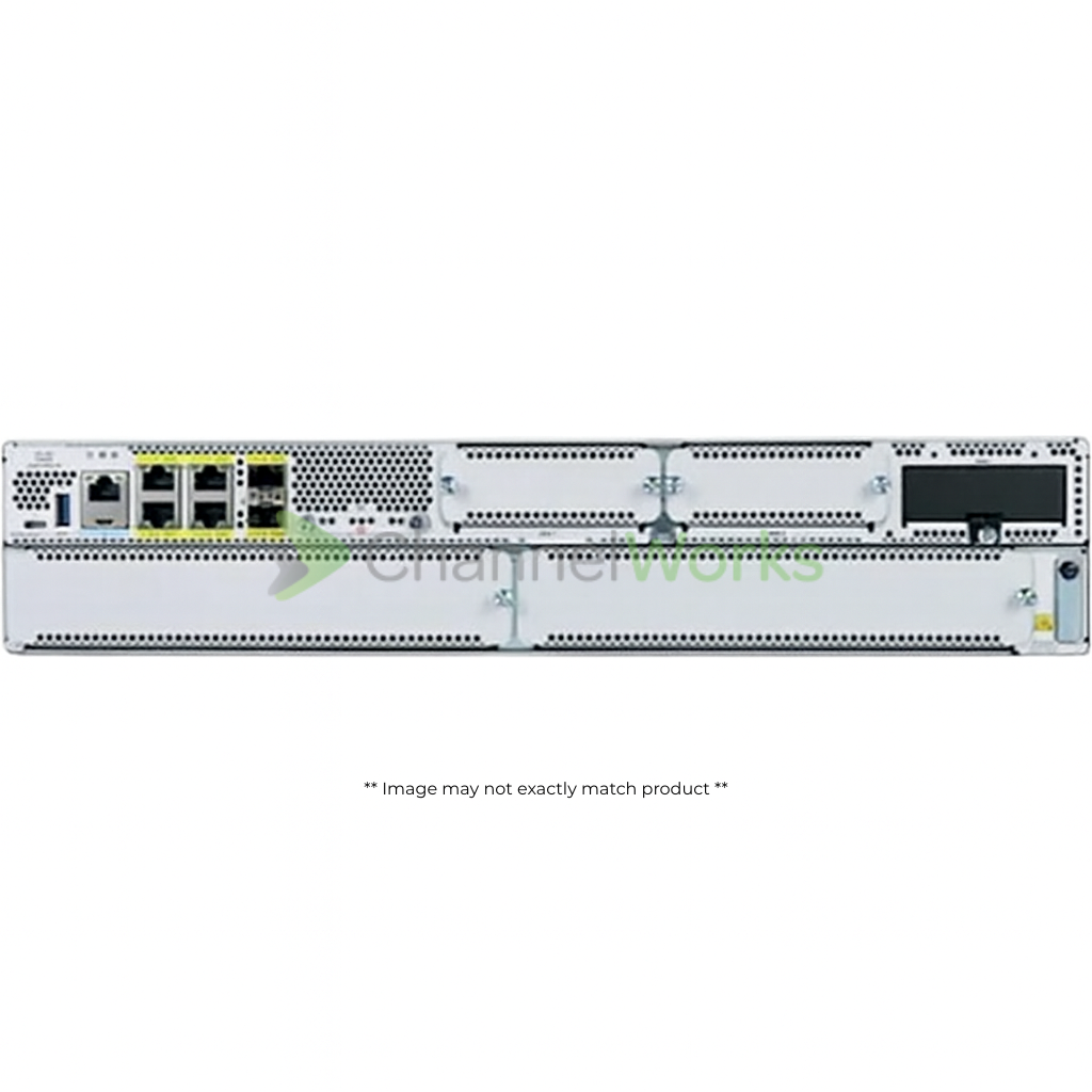 Cisco Catalyst Router - Rack-Mountable #C8300-2N2S-4T2X – ChannelWorks